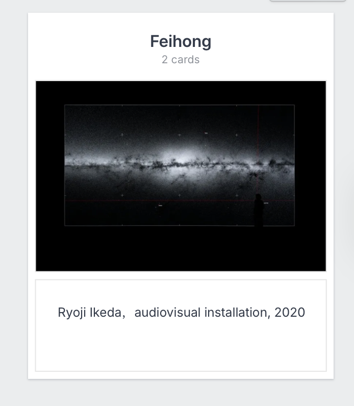 This is a study of artist Ryoji Ikeda conducted in class. He is a renowned visual artist and composer. His visual design combines physical phenomena such as sound, light, space and time.